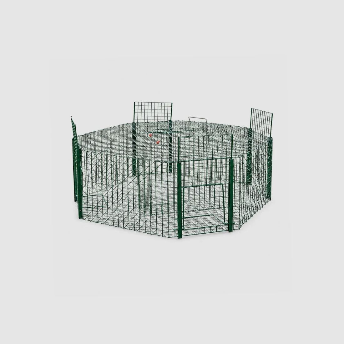 Elsterfalle 5 Fächer quadratisches Netz Ø 100cm x 30cm, Bild 2 von 5