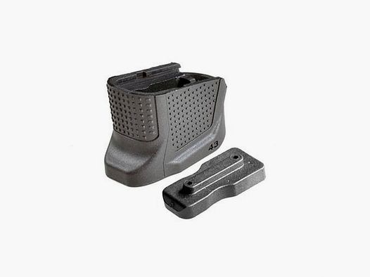 PLATTO MAGAZZINO MIGLIORATO STRIKE INDUSTRIES PER GLOCK® 43 +2 Estensione del caricatore