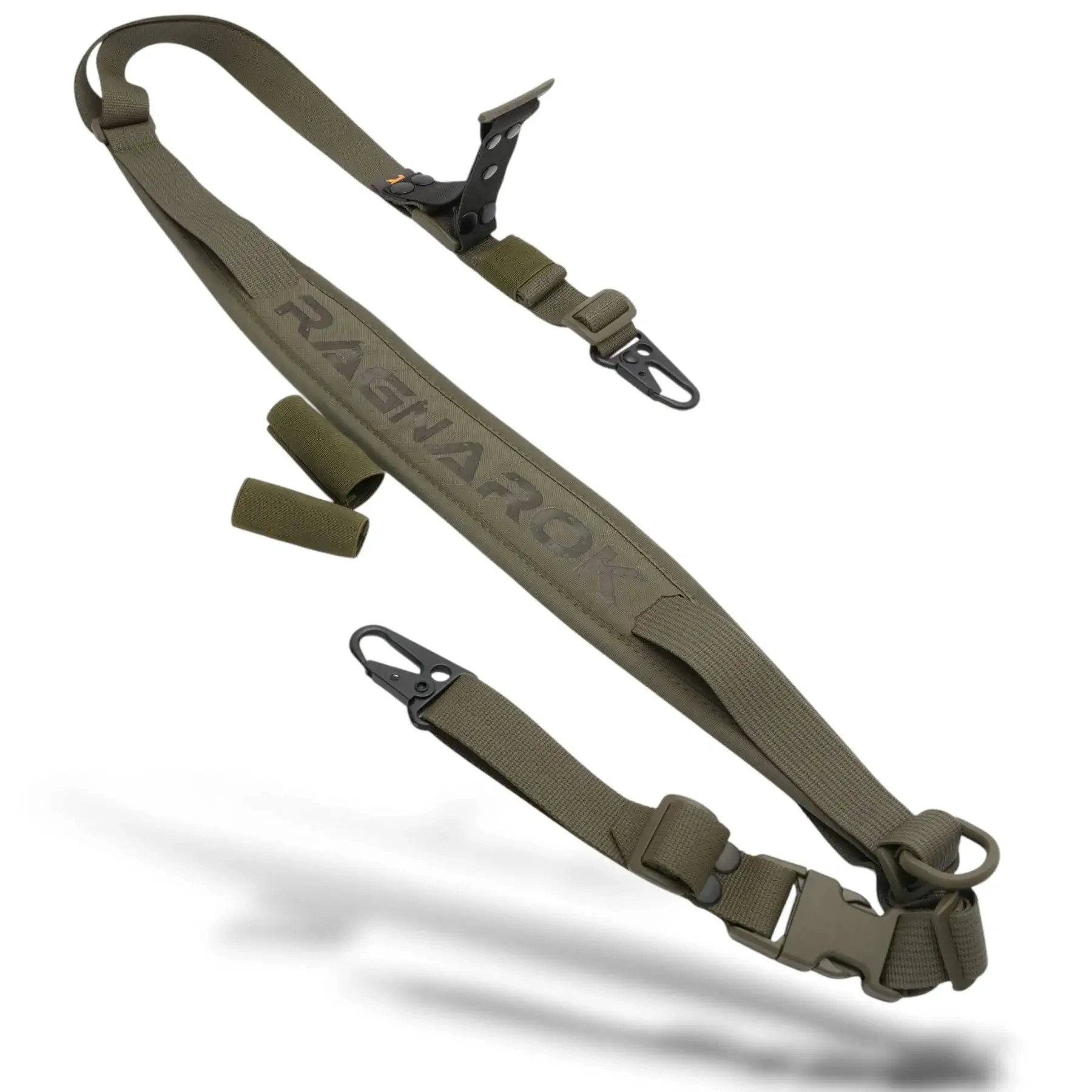RAGNAROK rifle sling, single-/two-point, with wide shoulder pad RAGNARR Gen.II HK – Ranger Green, image 3 of 3