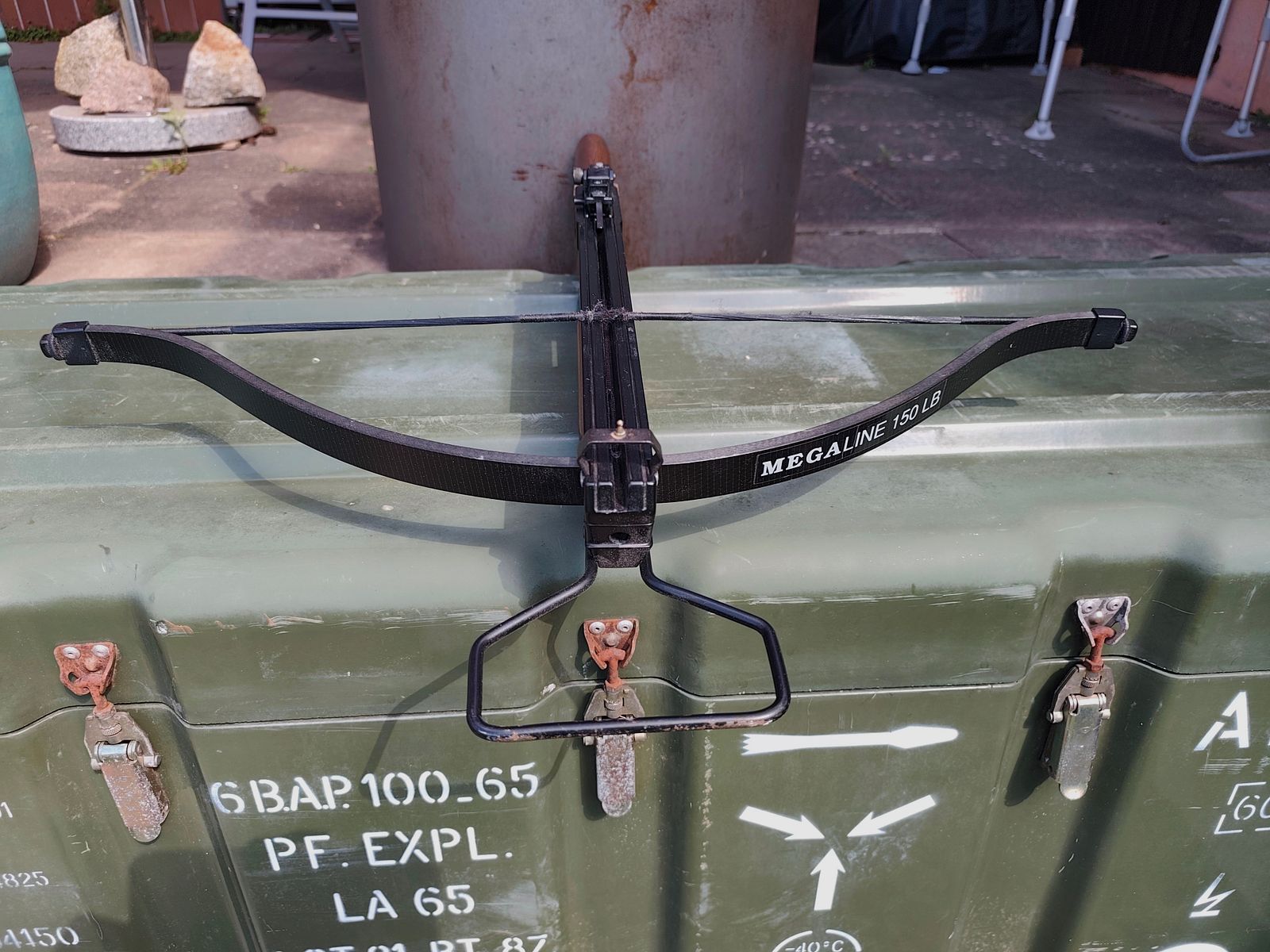 MEGALINE THUNDER 150 lbs crossbow – Made in Italy – functional