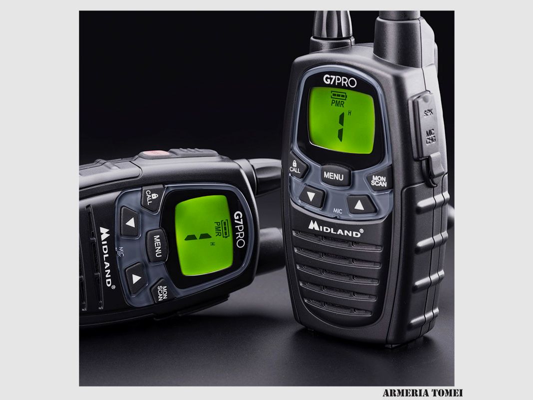 MIDLAND – G7 PRO DUAL BAND PMR446/LPD TRANSCEIVER, image 6 of 8