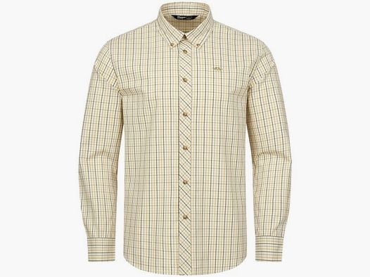 Blaser Tristan Shirt Beige Yellow Check