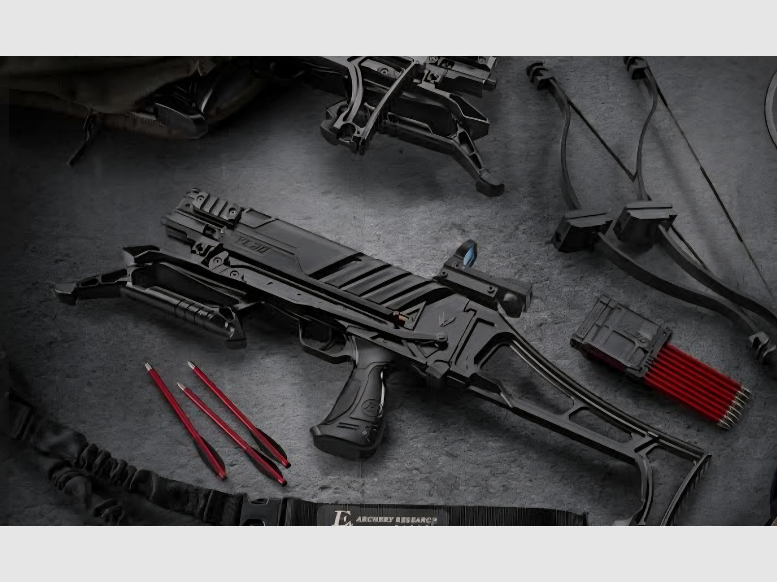 An archery magazine crossbow