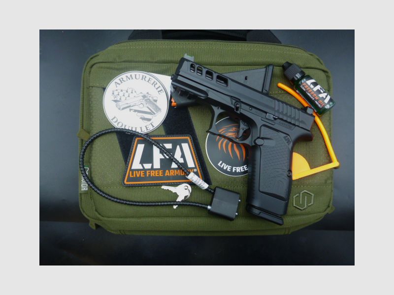 Pistole LFA AMPX Schwarz Kal. 9×19, Bild 1 von 14