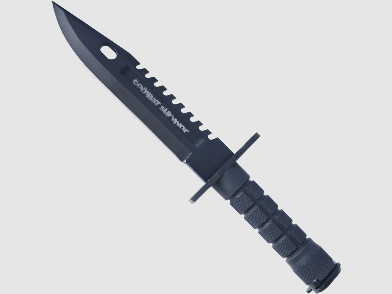 Survival knife Bajoett closure
