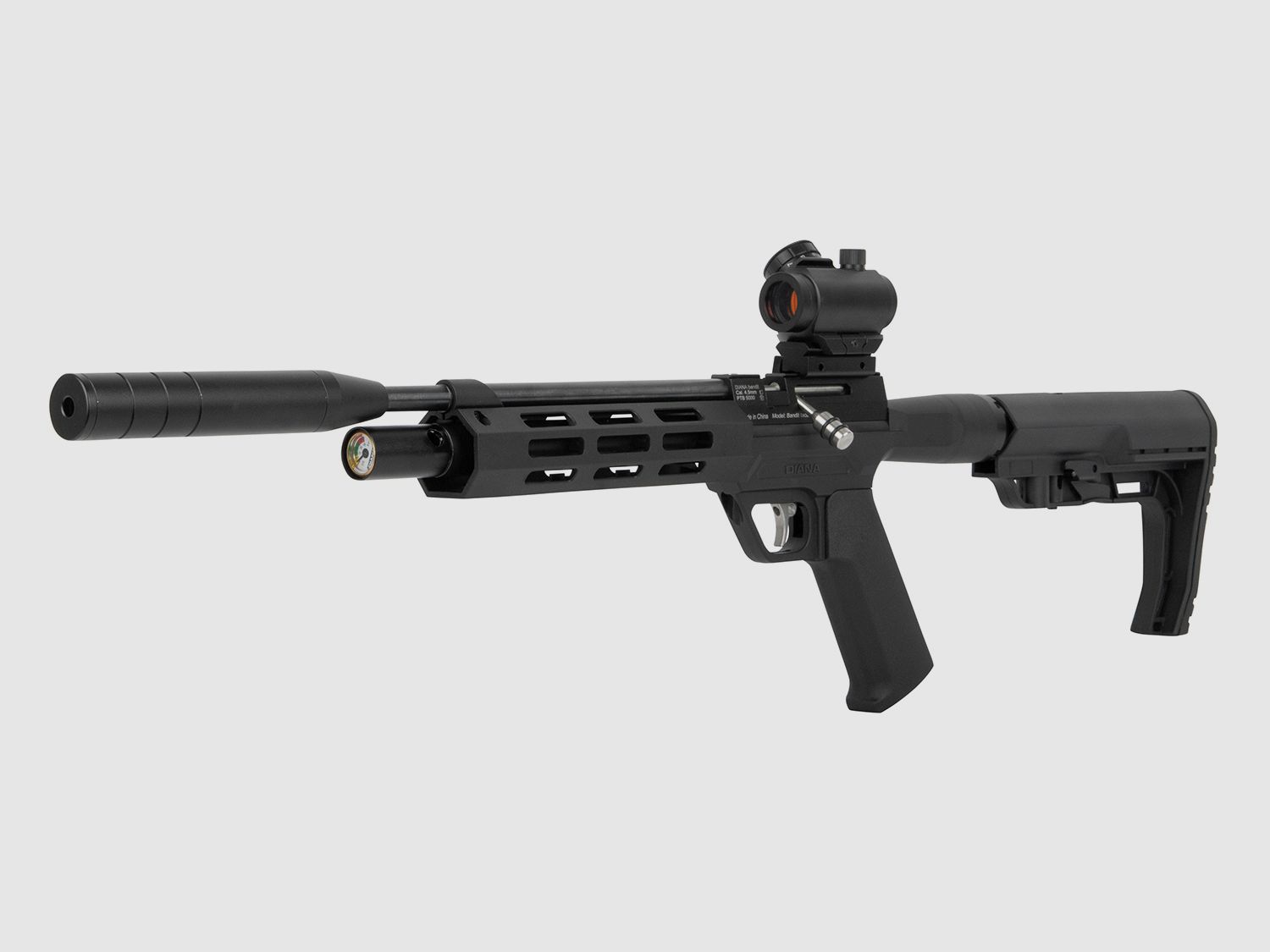 DIANA bandit tactical 4,5mm - Druckluft Pressluft | PCP, Bild 2 von 12