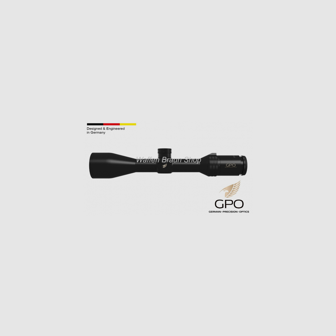 GPO Spectra™ 6x 2-12x50i riflescope Abs G4i GLASS