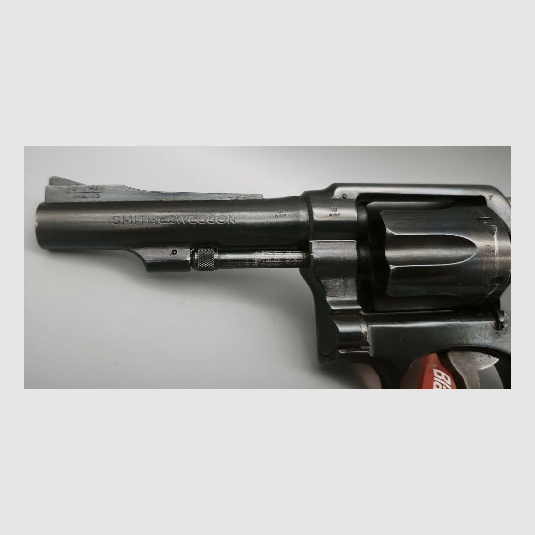 Smith & Wesson S&W Victory Revolver .38Special umgebaut bei Parker Hale .38Special