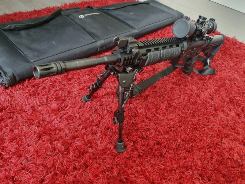 Schmeisser AR15 M5 16,75 Kal. .223Rem AR-15 Halbautomat - Set mit VIEL ZUBEHÖR!