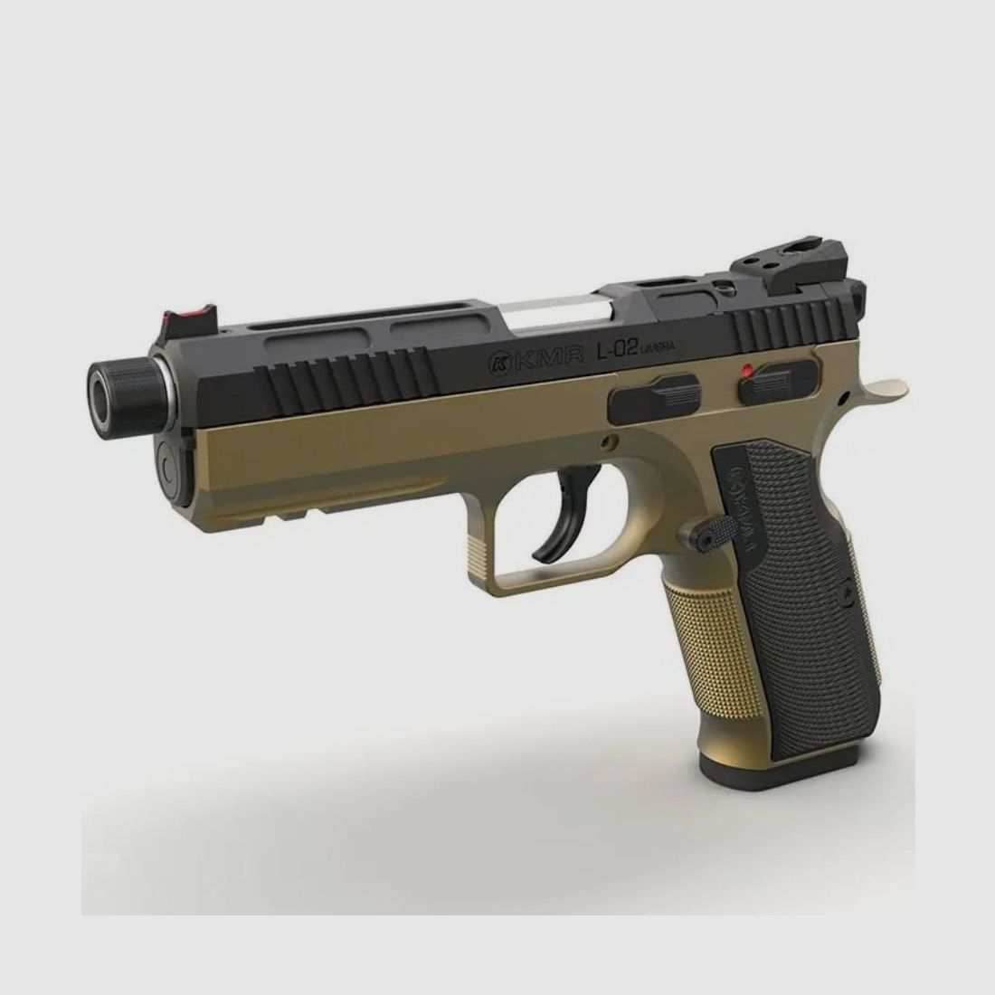 KMR L-02 UMBRA 9×19 OR SR, SA/DA, 16R, Bronze-Black, 5″ barrel M13,5×1 L thread, FOF, HAR, Bild 1 von 6