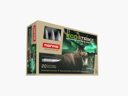 Patrony 300 PRC Norma Ecostrike 165 grains