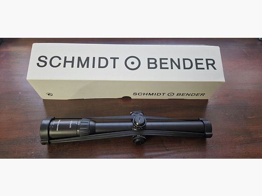 Schmidt & Bender 1,5-6x20 LM FD P3 Timer, Laserschutz Drückjagdglas Optik Zielfernrohr