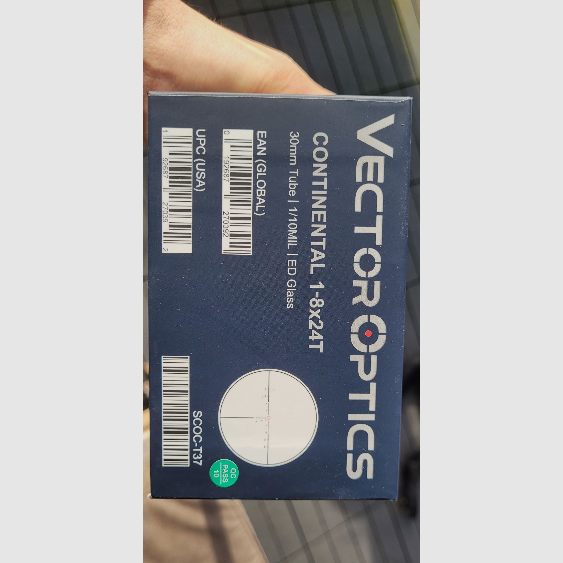 Vector Optics SCOC-T37 Continental x8 1-8x24 ED Tactical