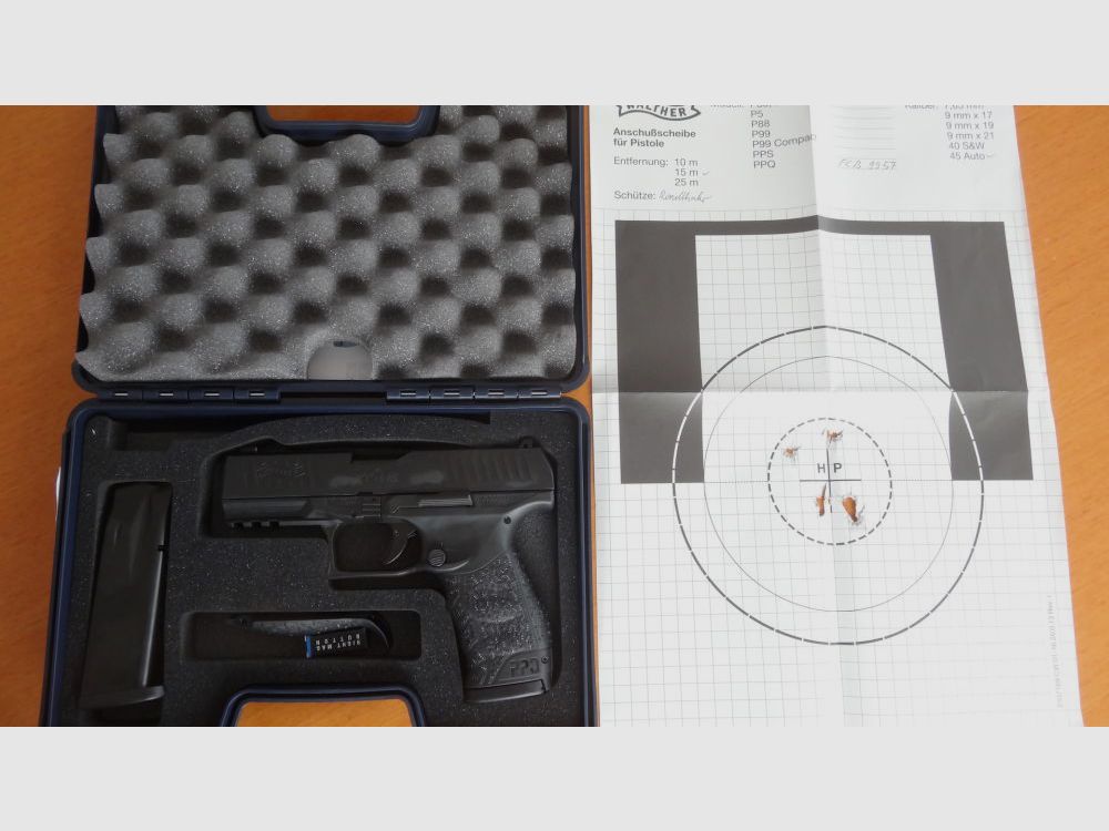 Walther SL-Pistole: Walther PPQ M2 in 45 ACP