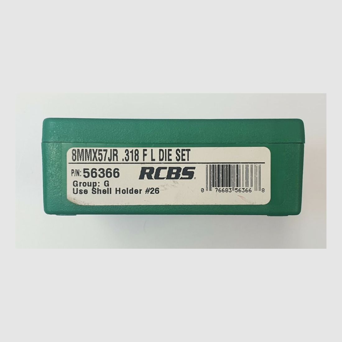 RCBS RCBS Reloader Special Full Length Die Set, 8mmX57 JR - .318 Matrice