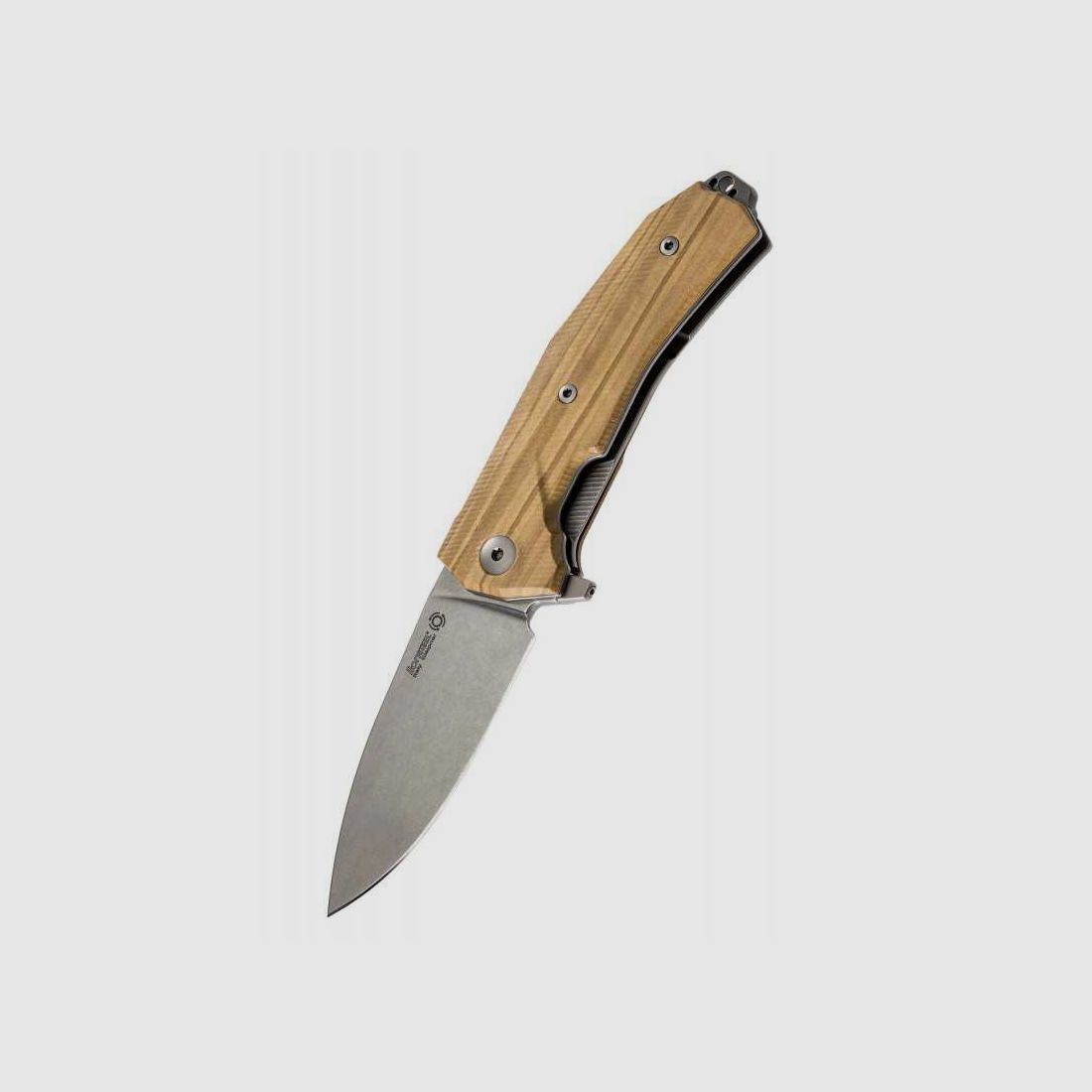 Lionsteel KUR Taschenmesser, Olive, Sleipner