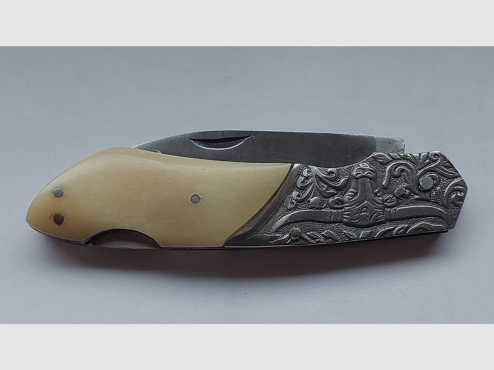 Taschenmesser mit Etui und Wetzstahl _Vintage, Preis VHB