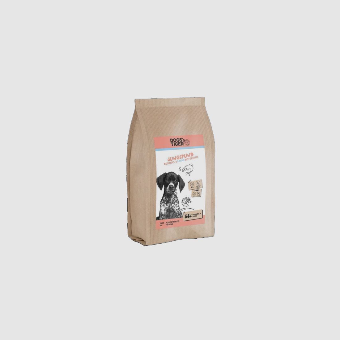 Dogs’n Tiger Hunde Trockenfutter Welpe Jungspund 12Kg