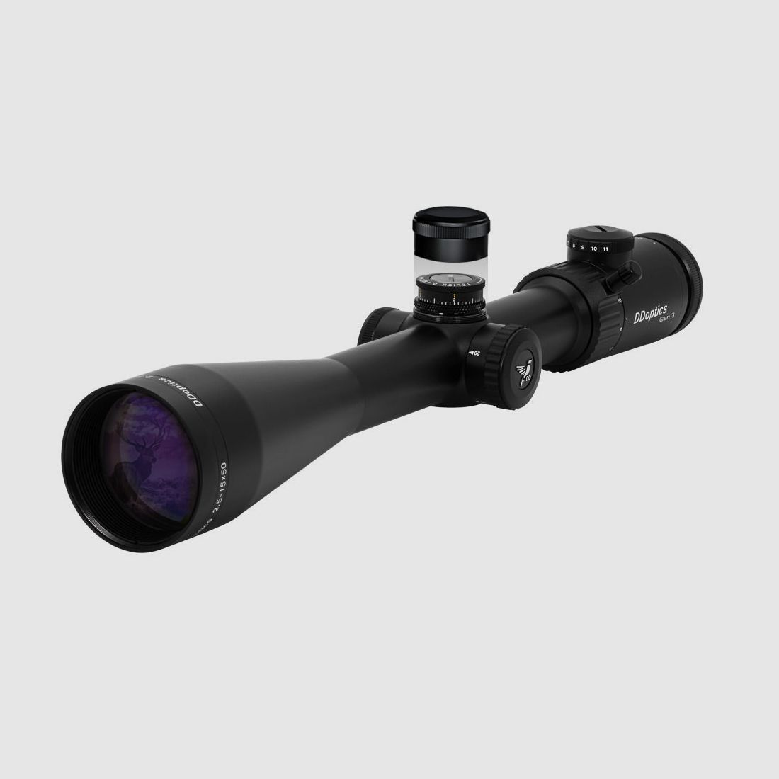 DDoptics Nighteagle V6 2,5-15x50 Gen 3 A4N