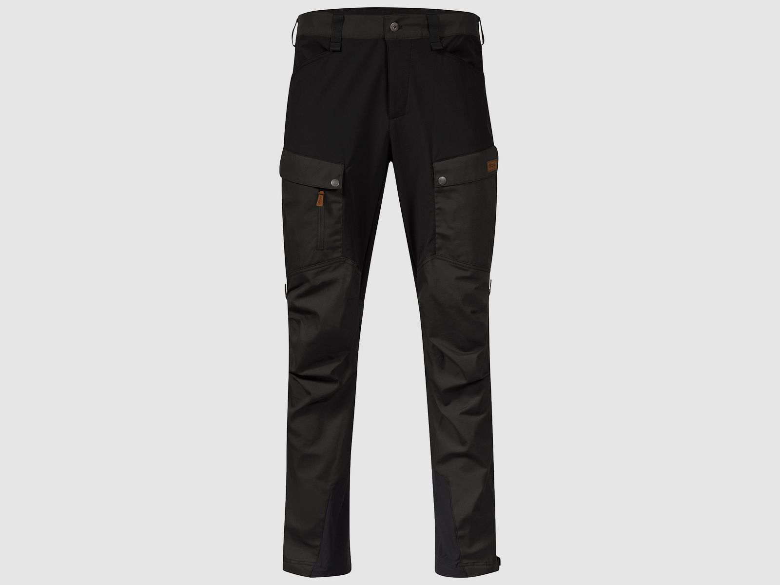 Bergans Nordmarka Favor Outdoor Spodnie Męskie Ciemny Cień Szary/Czarny 56