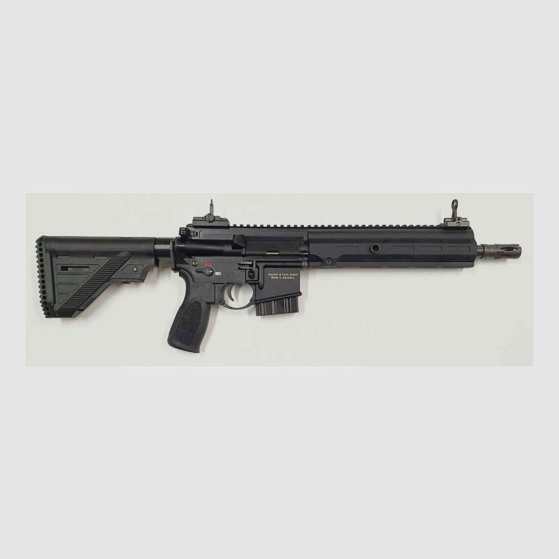 Heckler & Koch Heckler & Koch MR223 A3 Slimline 11" SPORT Special Edition, Zwart .223Rem Zwart BKA-Bescheid