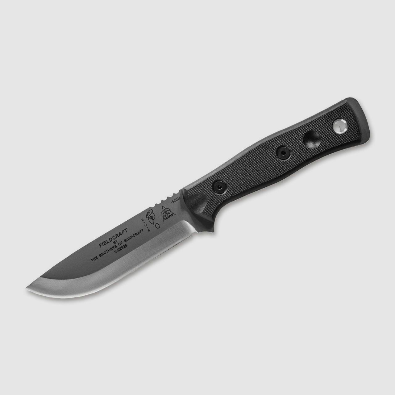 Messer B.O.B. Fieldcraft Black G10