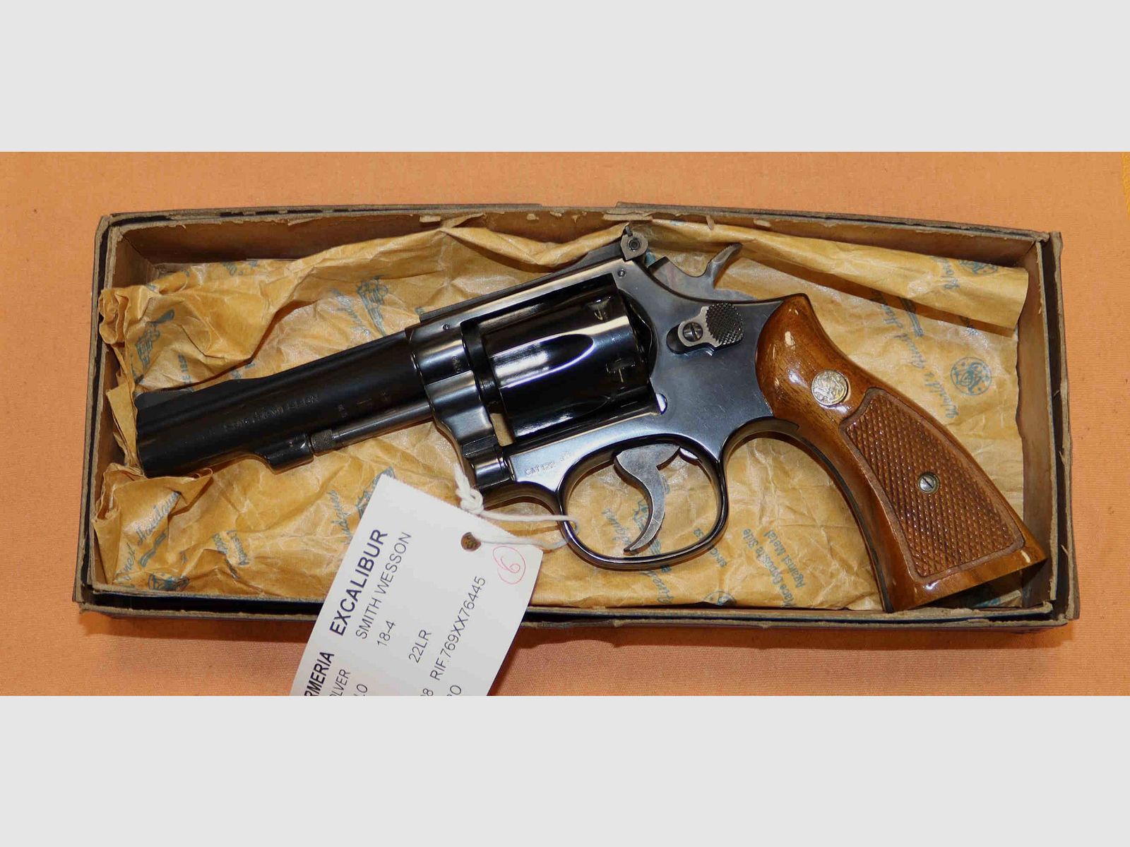 Revolver Smith & Wesson Modell 18-4 Kaliber 22LR, Bild 5 von 6