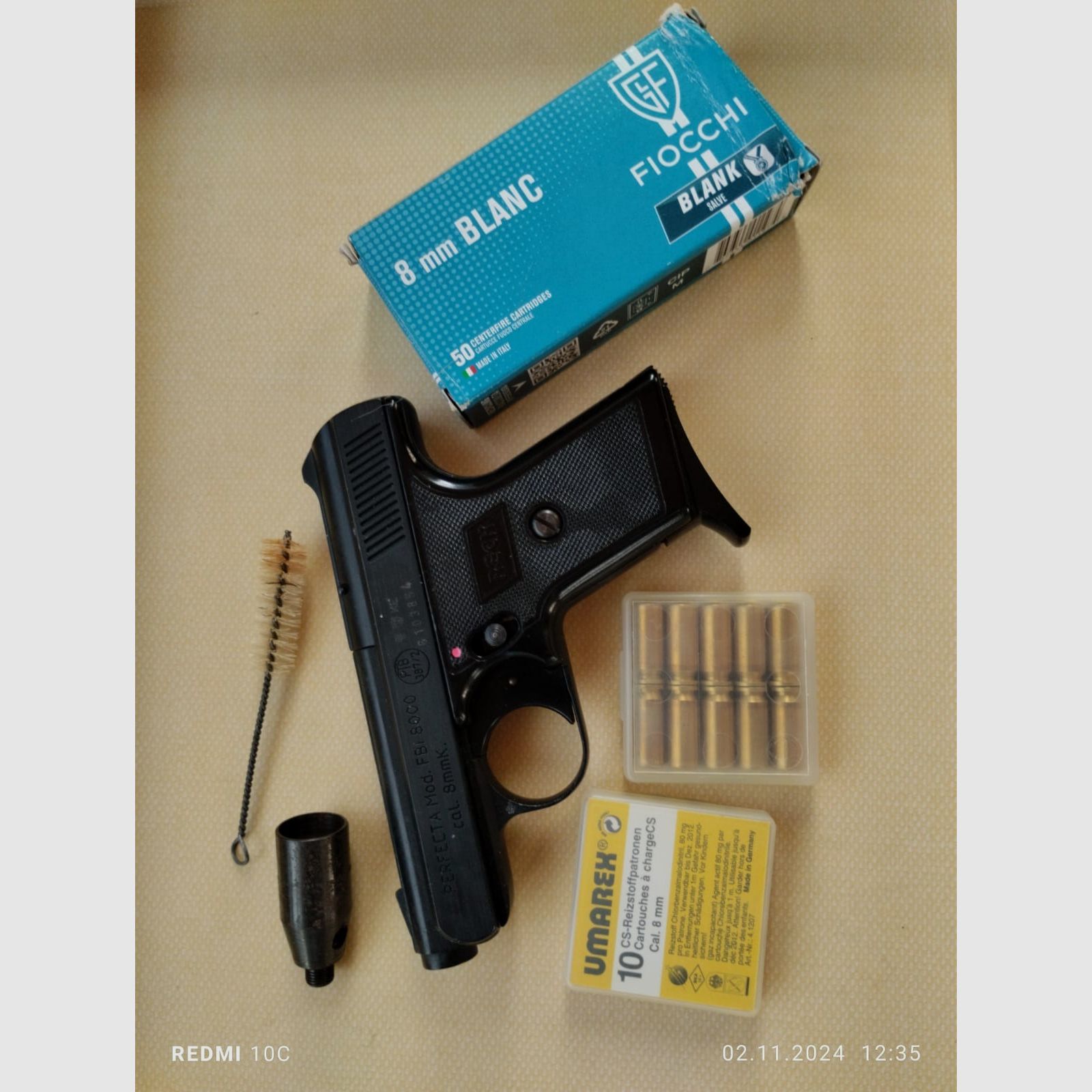 Gaspistole 8mm, Reck FBI 8000