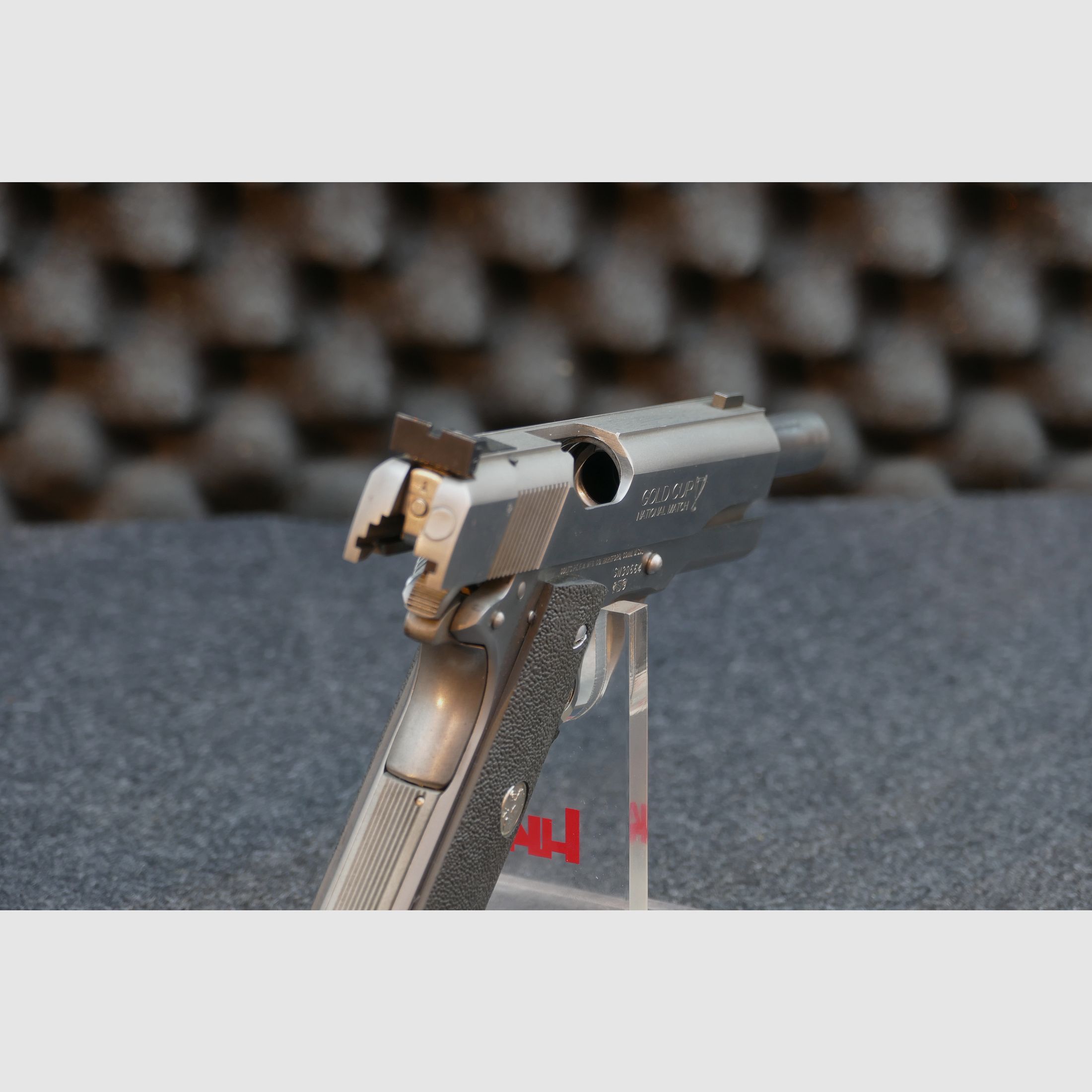 Colt Series 80 MK IV — Gold Cup National Match — .45 Auto (.45 ACP), stainless steel