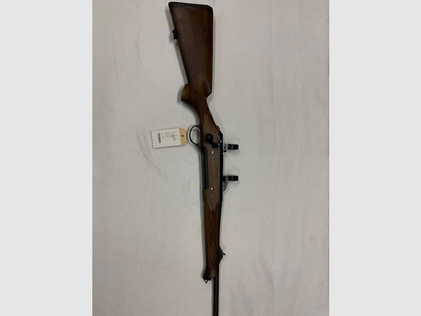 Haenel Jaeger 10 kal. 9,3×62 kogelgeweer met EAW zwenkmontage en AKAH 3-12×56 kijker, afbeelding 3 van 3