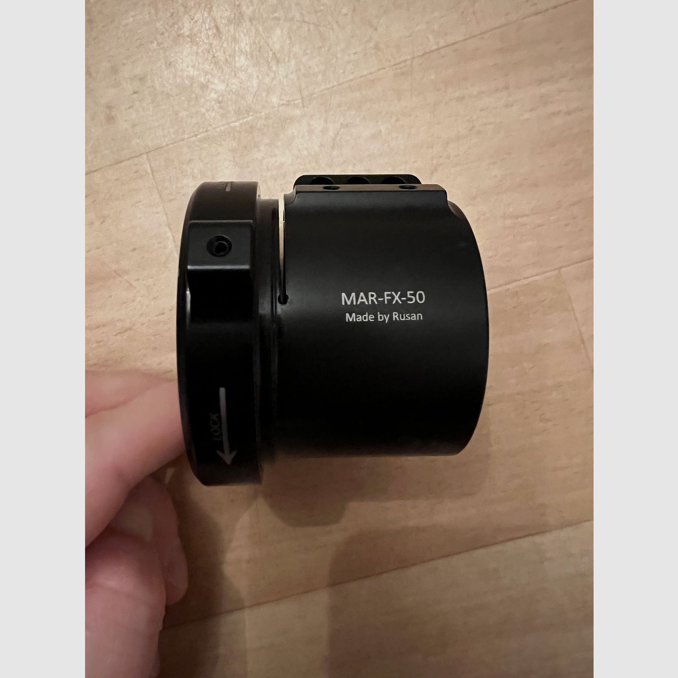 Adaptateur modulaire RUSAN MAR-FX / Adaptateur de serrage pour le montage d'un appareil supplémentaire