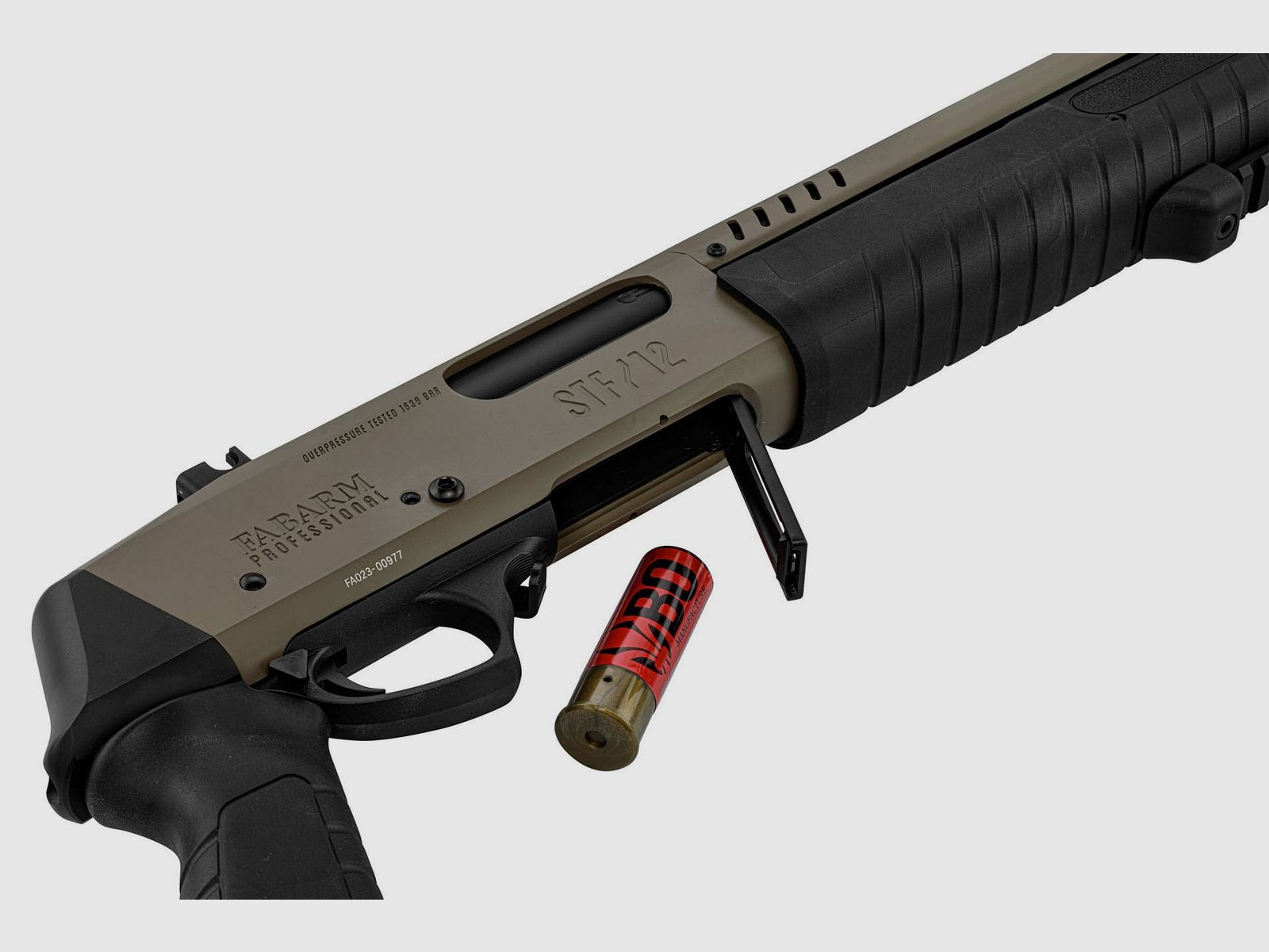 FABARM STF12 Initial krótki US Tan 6mm - Airsoft Gas wolny od 18 Nowy towar dostępny w magazynie