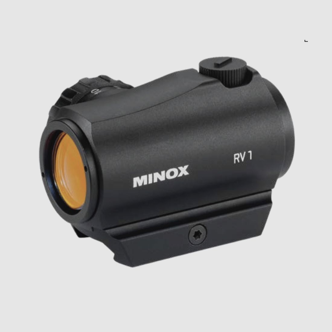 Minox 80224005 RV 1 Leuchtpunktvisier 2 MOA Leuchtpunkt mit Weaver Picatinny Montage