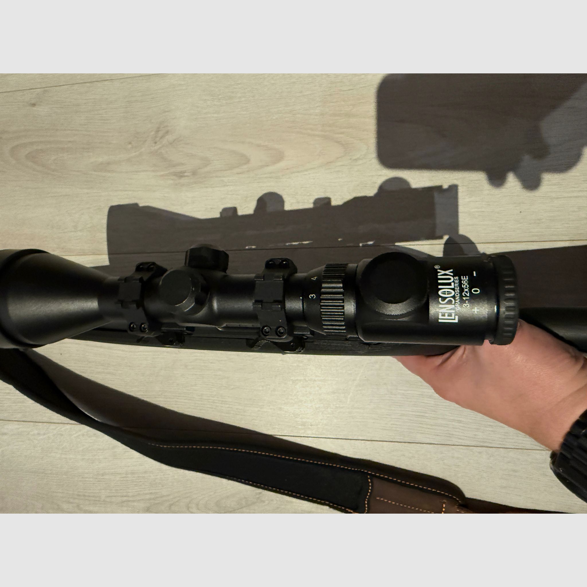 Merkur 870 hole shaft .308 WIN + silencer + Lensolux 2-12x56 young hunter