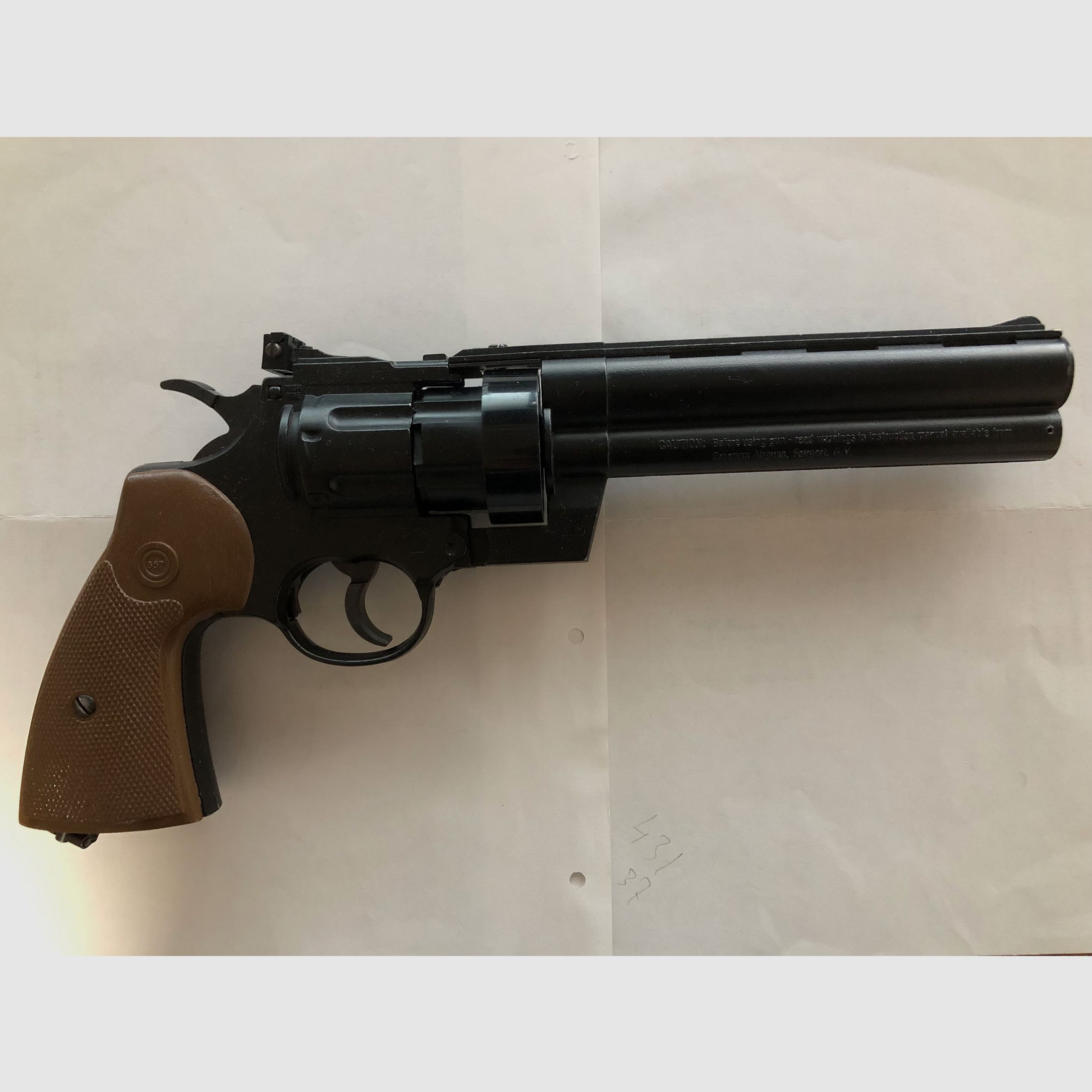 Training revolver (caliber 357) for the discipline 2.55.
