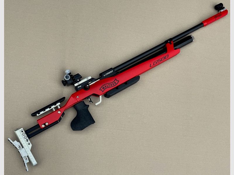 WALTHER LG500 COMPETITION "SONDERFARBE ROT"