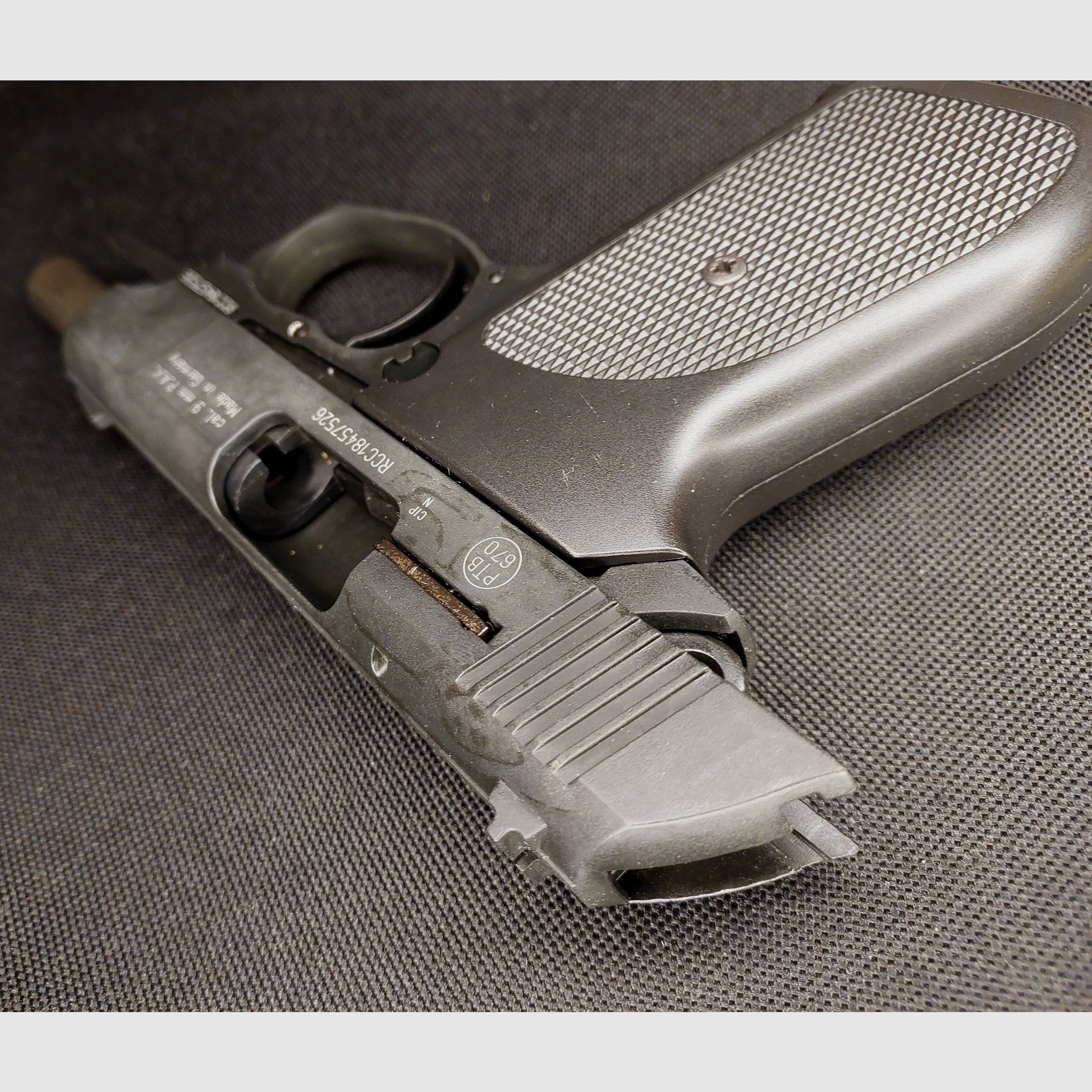 Röhm RG88 blank firing pistol 9 mm P.A.K. PTB 670 – blued – box & accessories, image 6 of 8