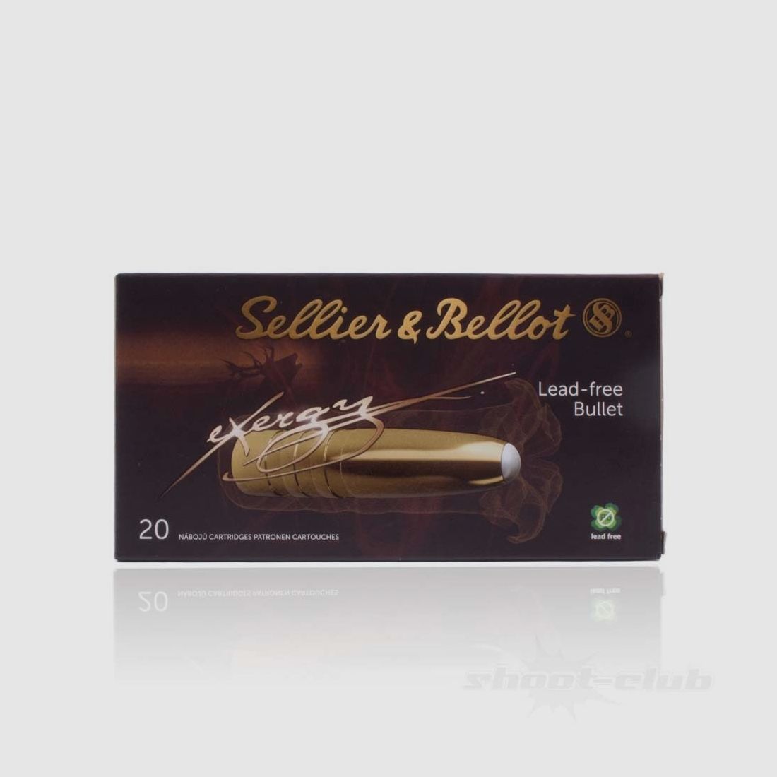 Sellier & Bellot	 eXergy 12,7g / 196grs - 20Stk 8x57JS