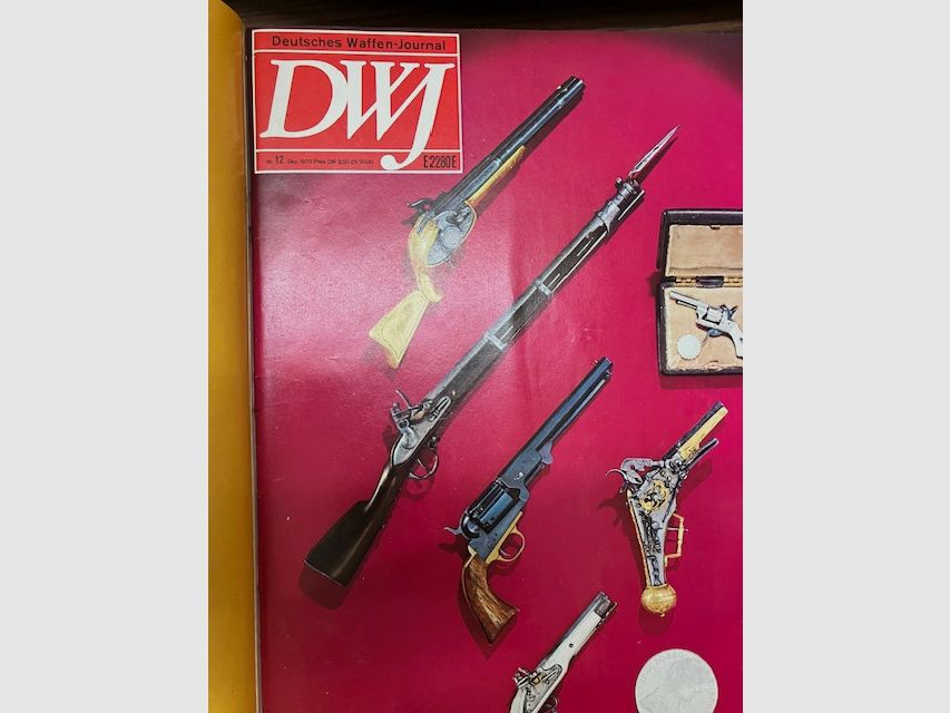  Deutsches Waffen Journal DWJ Jahrgang   1970     (alle 12 Ausgaben gebunden) 
