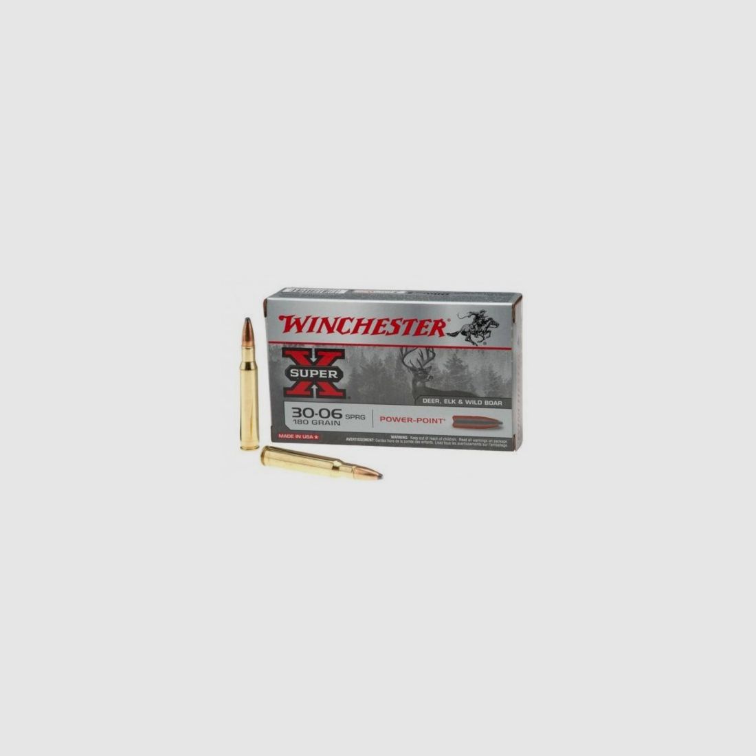 Winchester 30-06 Power Point 180 Gr, imagen 1 de 2