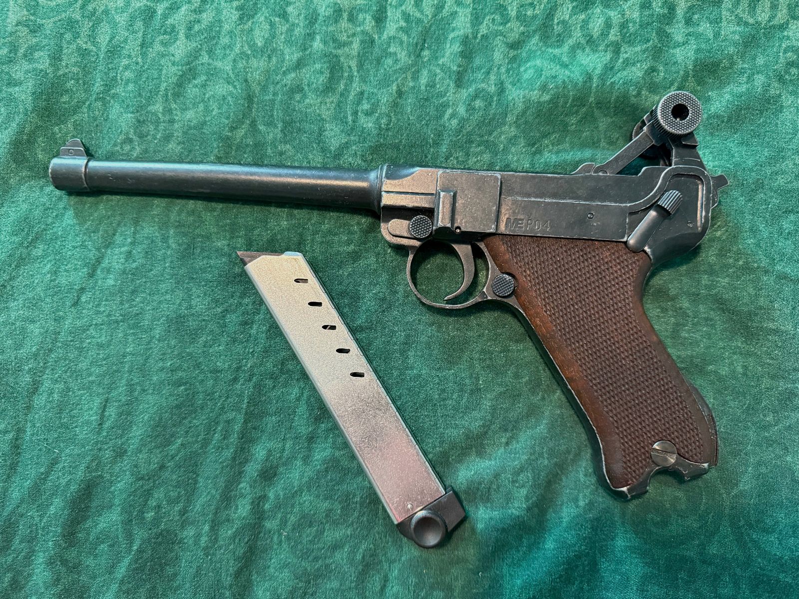 Melcher P04 Schreckschuss 9mm P.A.K. (look antiguo)