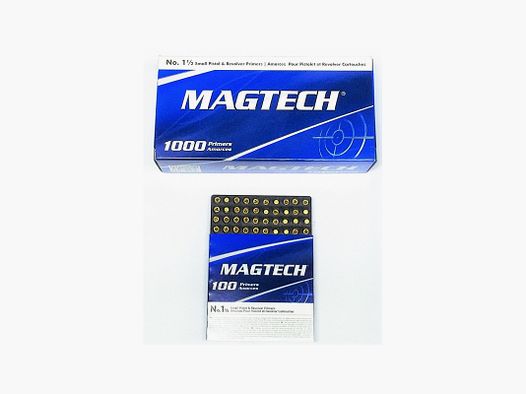 MAGTECH ZÜNDHÜTCHEN SMALL PISTOL 1000 STK