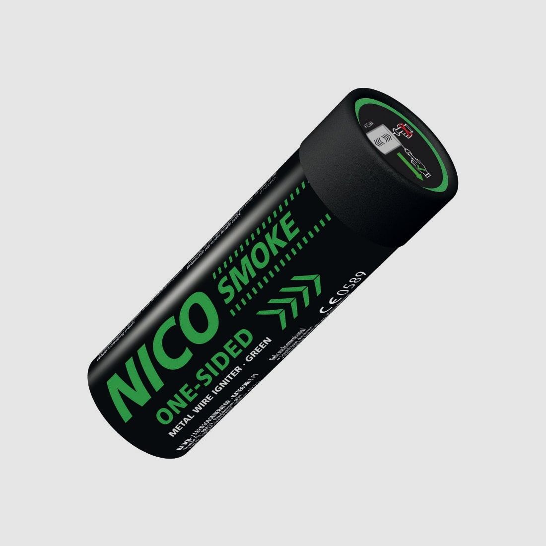 NICO 80 sekundowa granat dymny do paintballa (zielony)