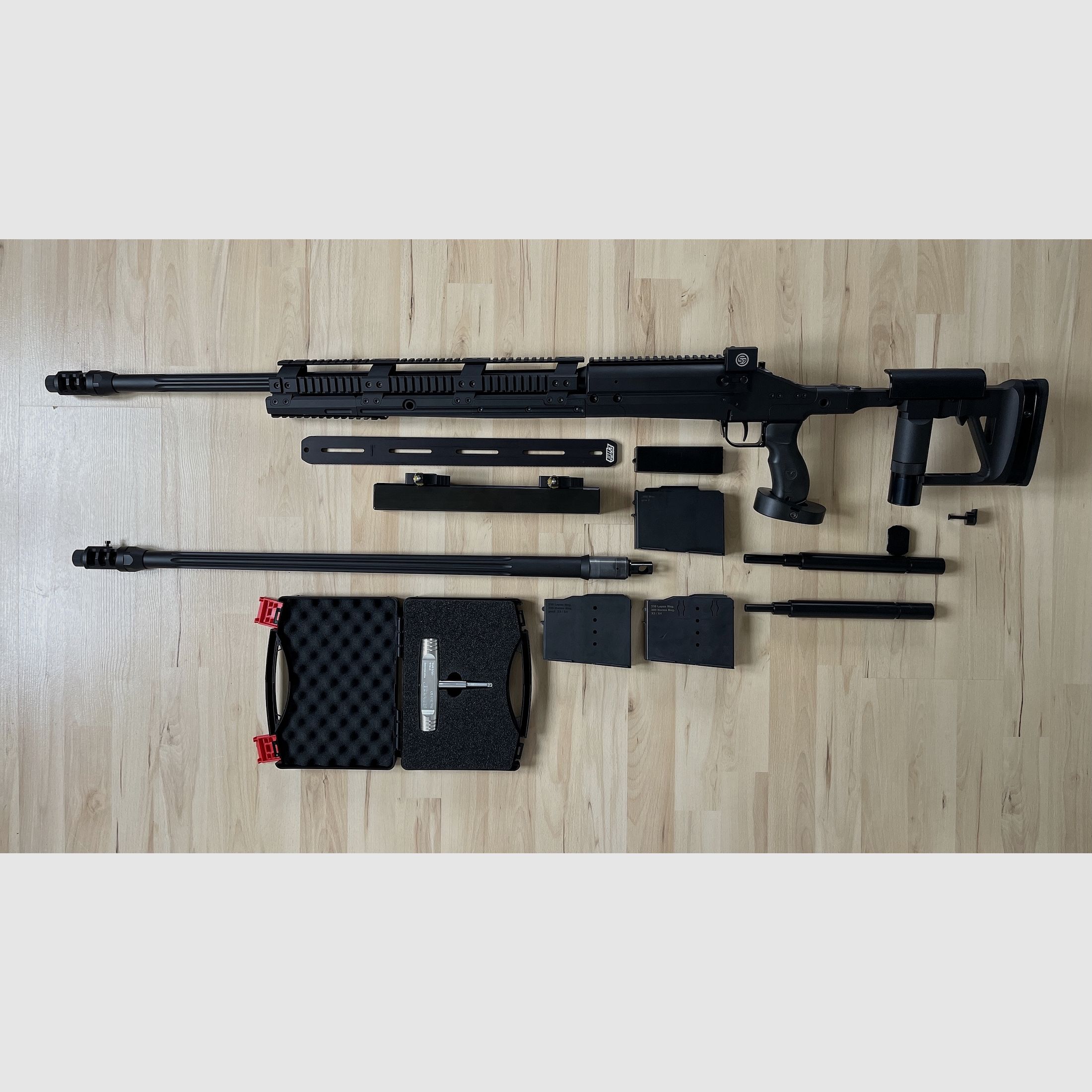 Voere X3 Gen.2 .338LM + .308Win, używany z dużą ilością akcesoriów