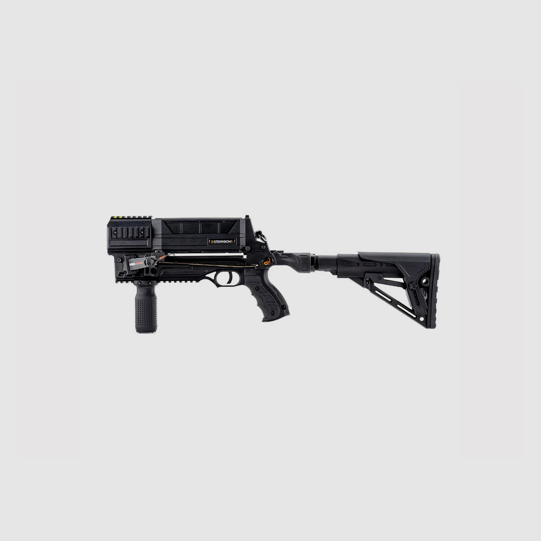 Repertierarmbrust Pistolenarmbrust Steambow AR-Series M10 Tactical 75 lbs 10 Schuss Magazin (P18)