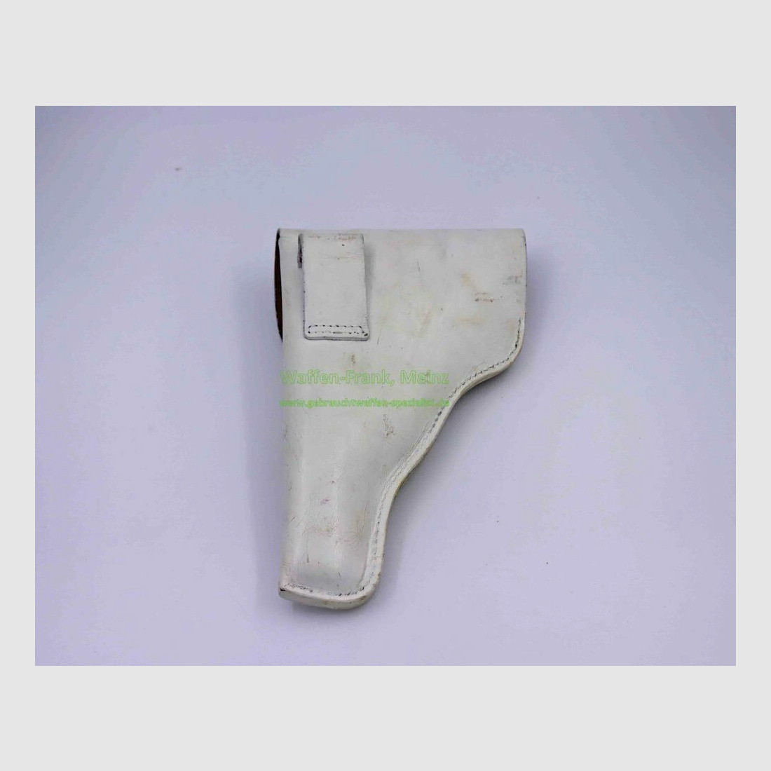 AKAH-(Fa. Albrecht Kind) Gürtleholster BW/MP Weiß für P1/P38