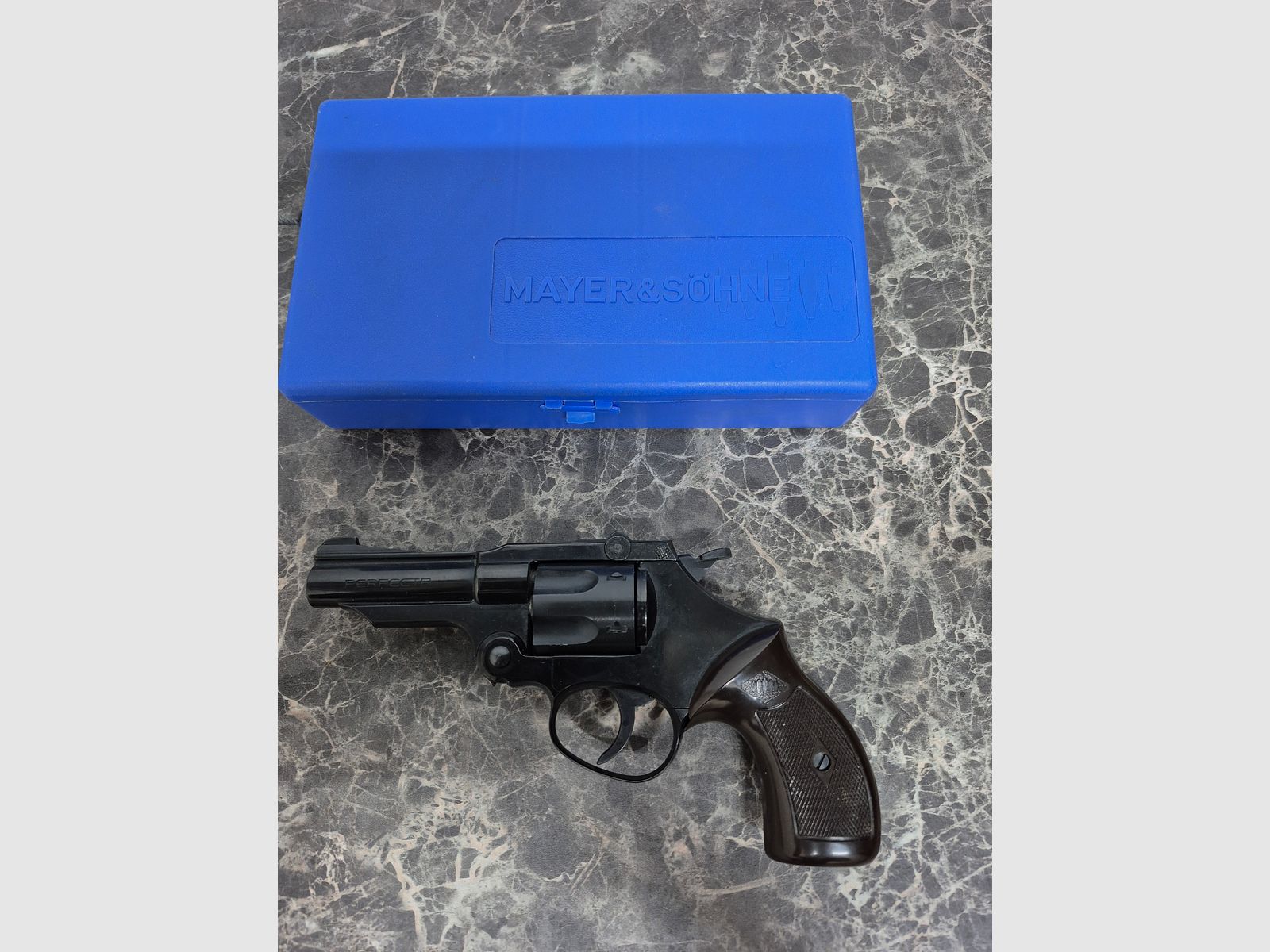 Perfecta Schreckschuss / Gas / Signal / Kipplauf - Revolver, 4 mm