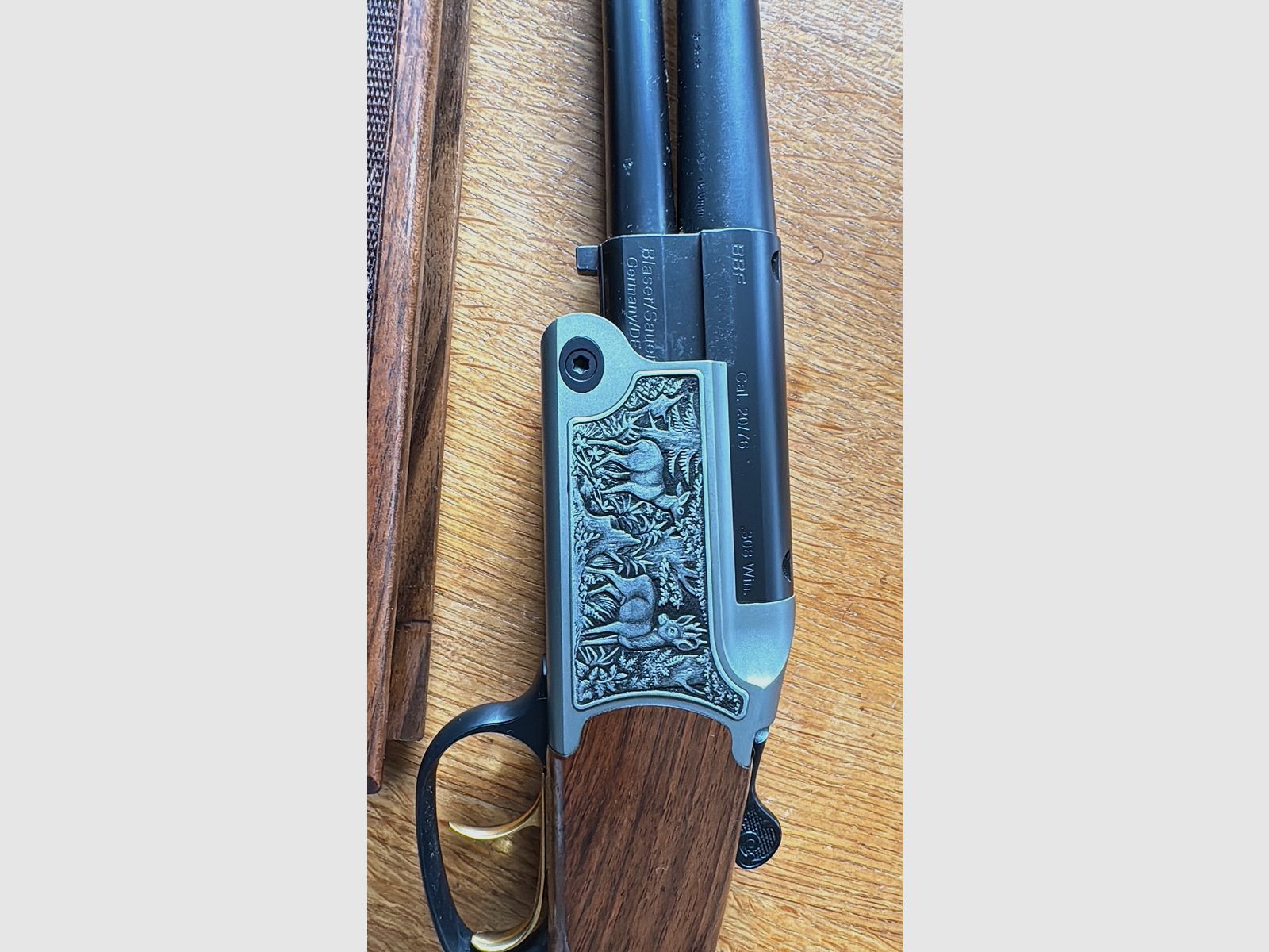 Blaser BBF 95 Luxus .308 with insert barrel .222