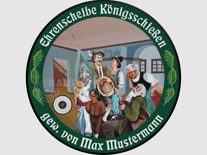 Schützenscheibe ECO-LINE Motiv 067