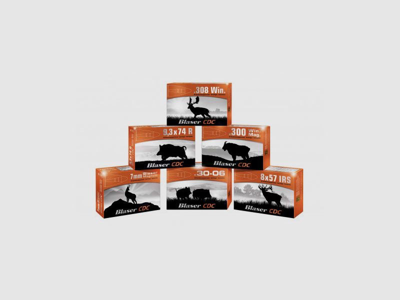 Blaser Büchsenpatronen CDC .300Win.Mag.